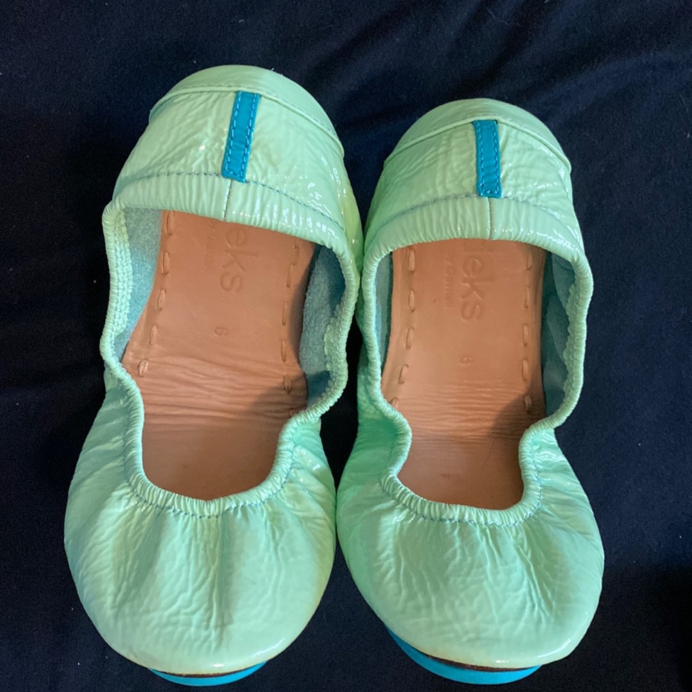 Tieks Mint Green